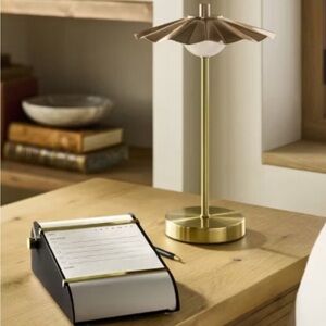 Metal Paper Note Roll Black and Gold finish perforated for easy tearing